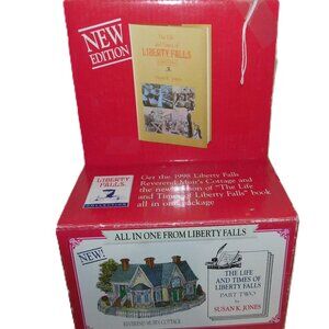 Liberty Falls Reverend Muir's Cottage With Life & Times Part 2 w/ Book Vintage